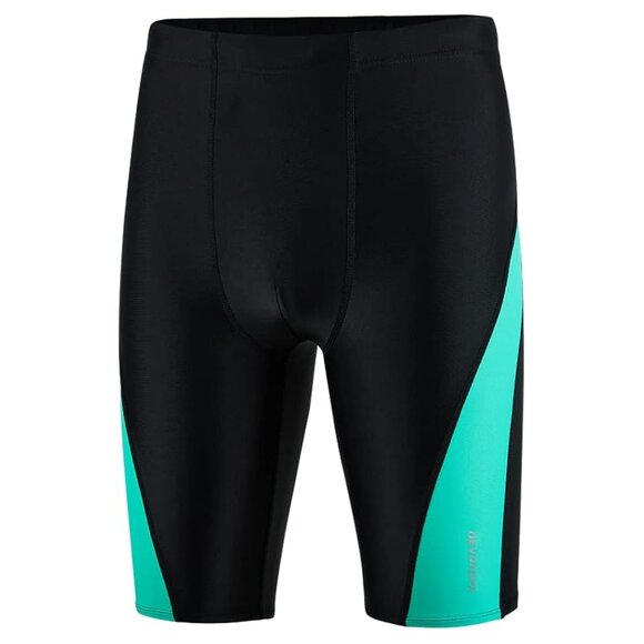 NWT DEVOROPA Boys Swim Jammers Competitive Swim Trunks Racing Swimsuit Size XL - Picture 1 of 5